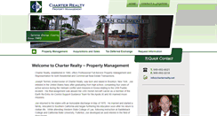 Desktop Screenshot of charterrealty.net